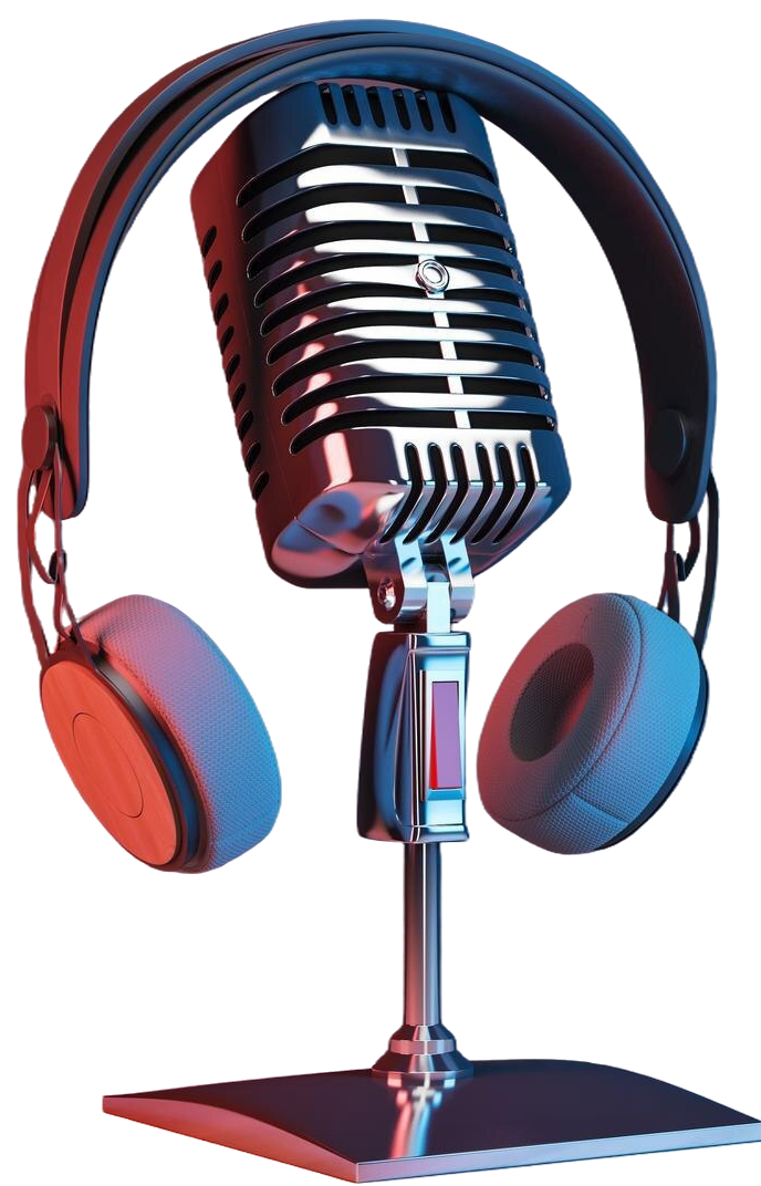 Arabic with Bayan podcast microphone